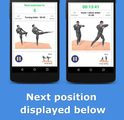 Kickboxer Workout android App screenshot 1